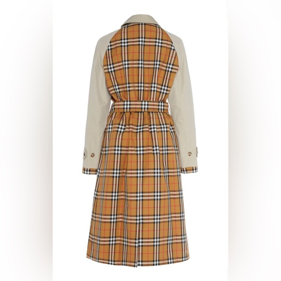 New Authentic Burberry Guiseley Inside Out Cotton Trench coat US6 - Picture 4 of 13